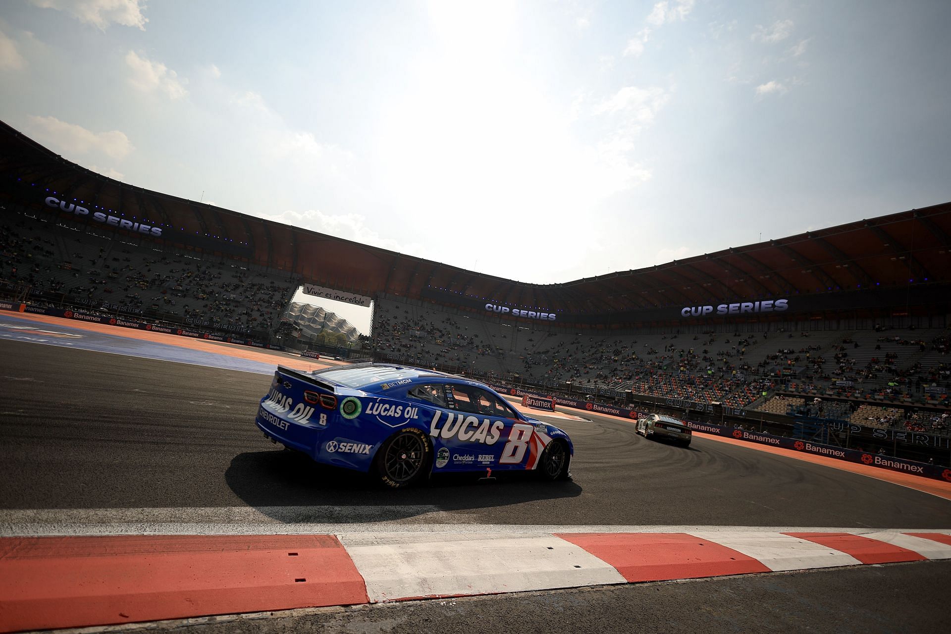 Kyle Busch driving the #8 Chevrolet Camaro at Autódromo Hermanos Rodríguez - Source: Getty